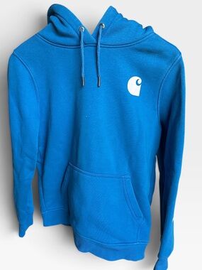 Carhartt WIP Hooded Chase Sweatshirt Blue Size S